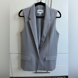 BB Dakota Light Blue Sleeveless Blazer